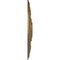 Ekena Millwork Tellson Ceiling Medallion (Fits Canopies up to 6 3/4"), Hand-Painted Pale Gold, 30 5/8"OD x 2 1/2"P CM30TEPAS - alternate 2